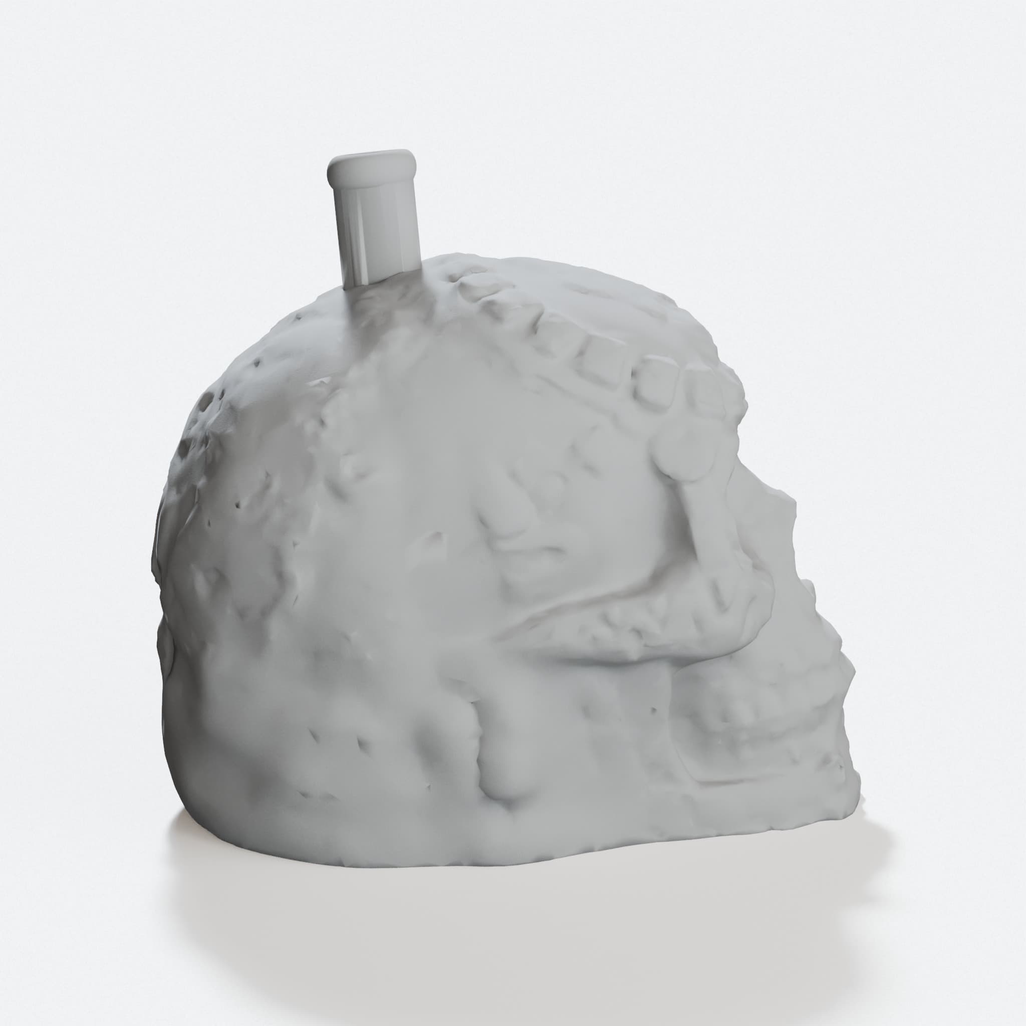 Aztec Death Whistle 3D Printable Model