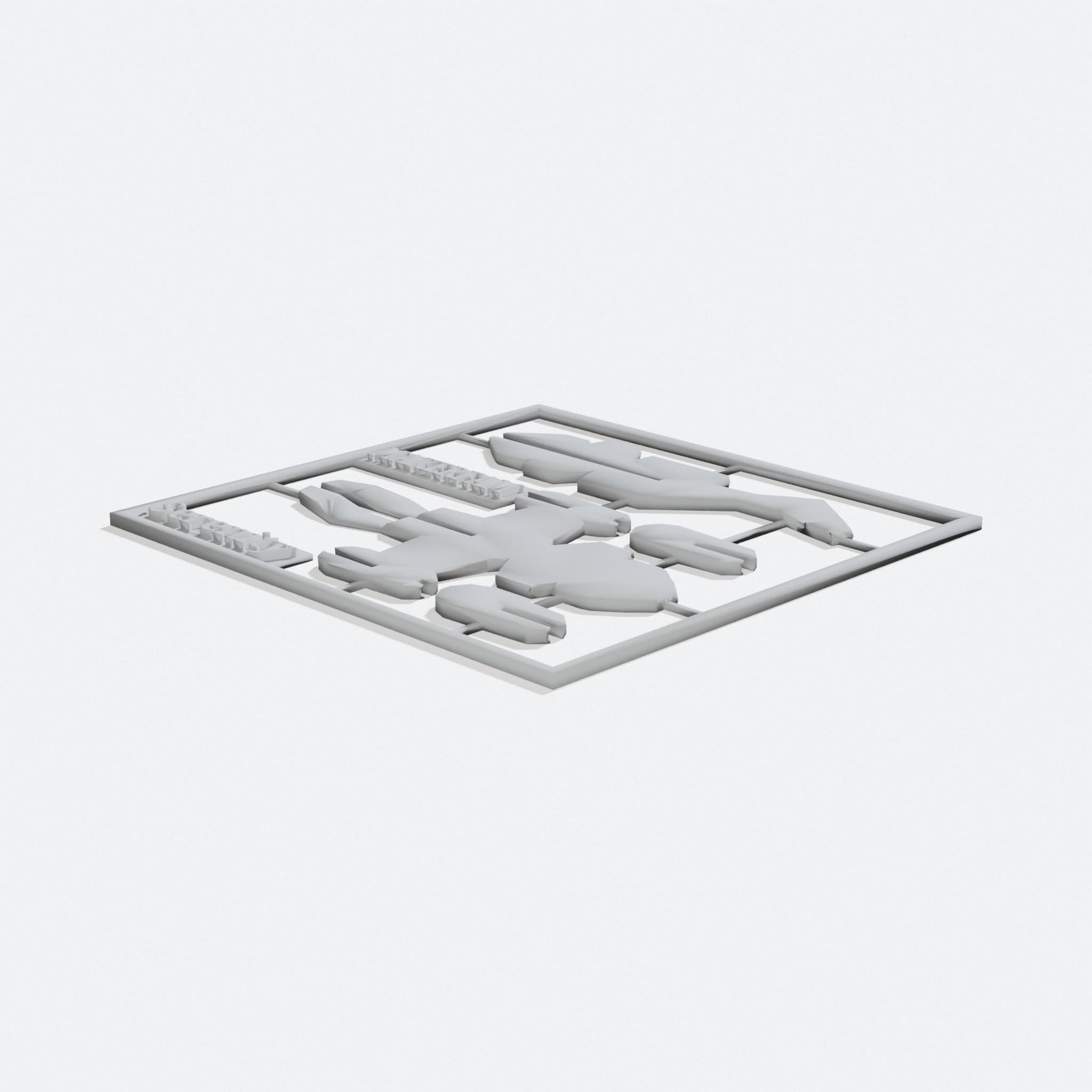 Serenity Firefly Kit Card 3D Printed Toy