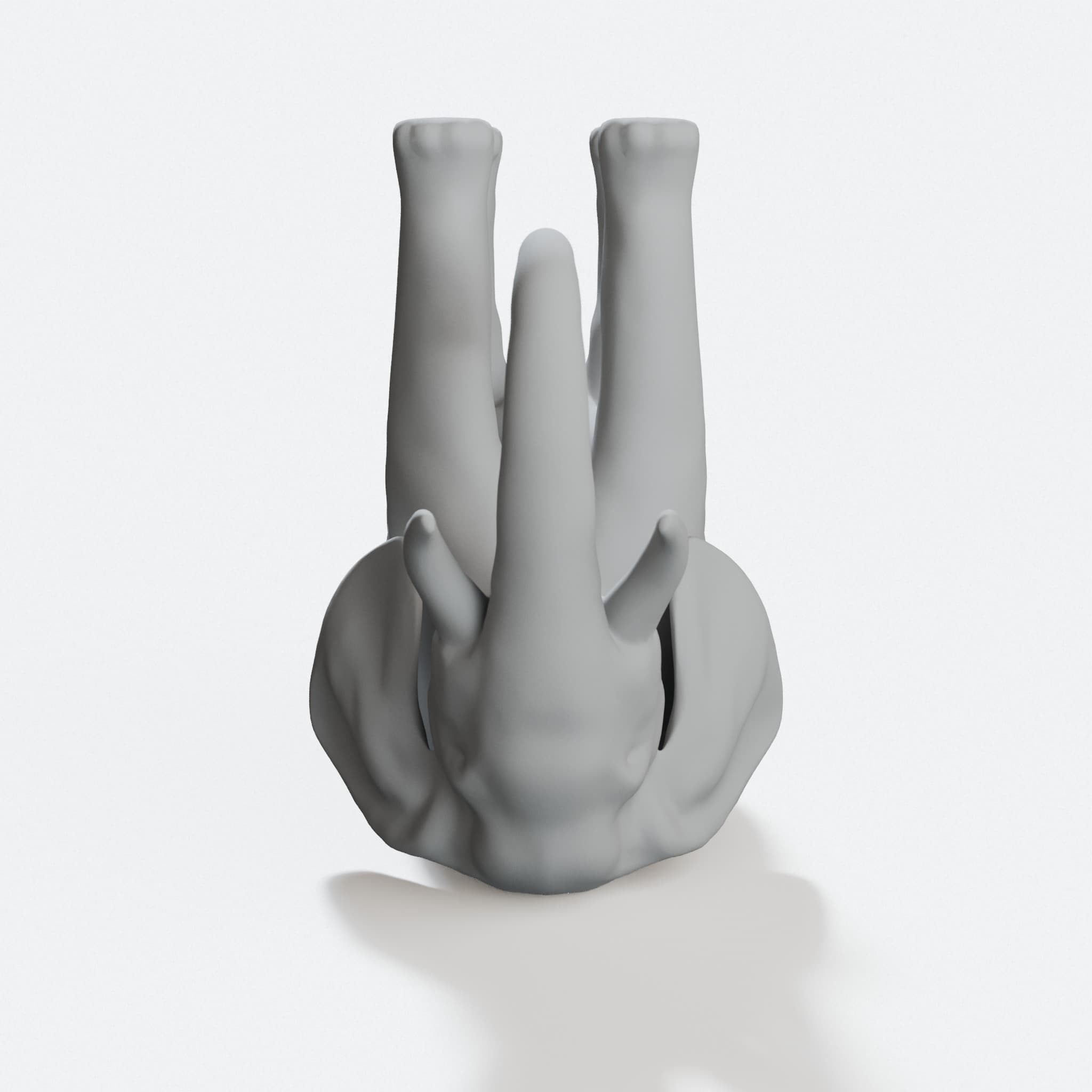 Elephant 3D Printable Toy Figure
