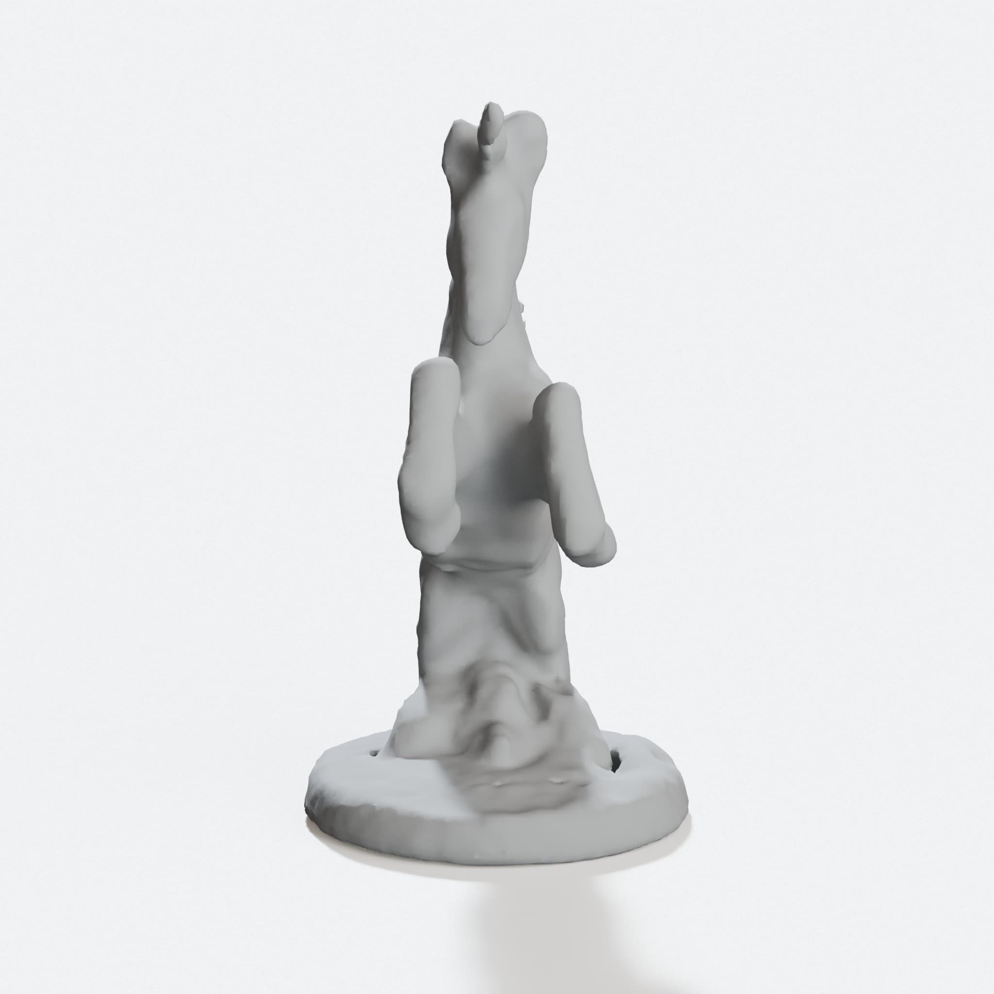 Unicorn 3D Printable Toy Figure