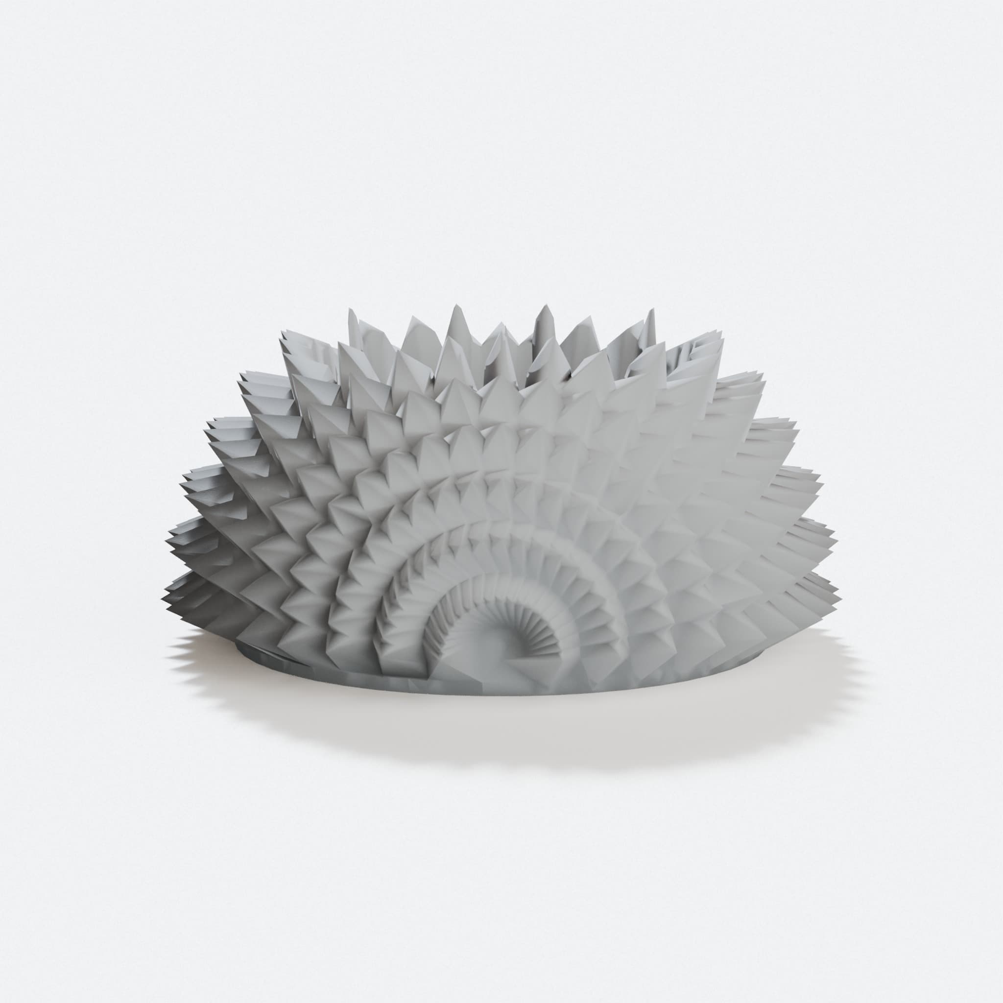 Hedgehog 3D Printed Flower Pot for Small Plants