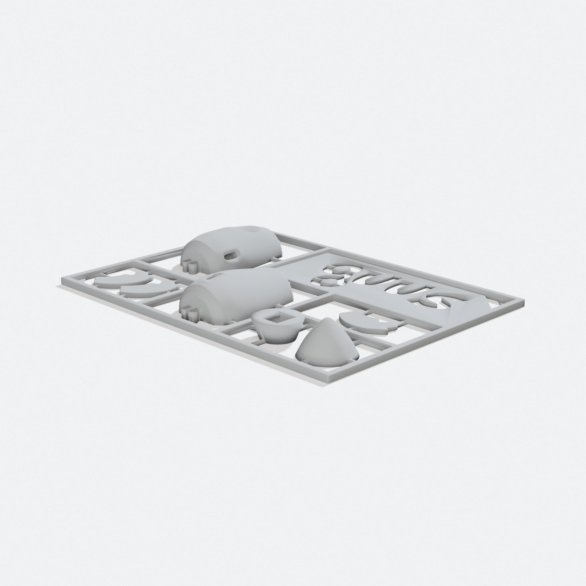 Guus' Rocket 3D Printed Toy Kit