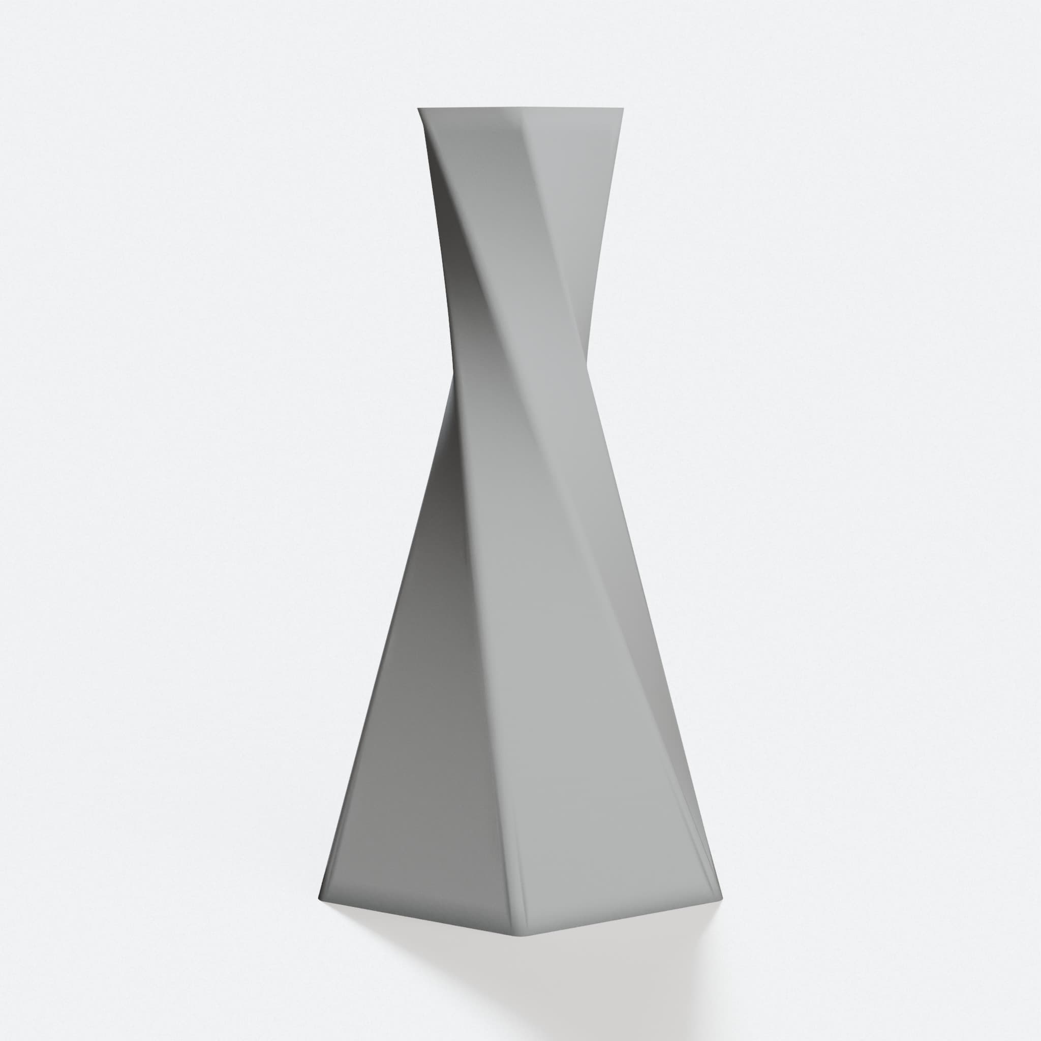 Twisted Hex Vase – 3D Printed Home Decor & Organizer