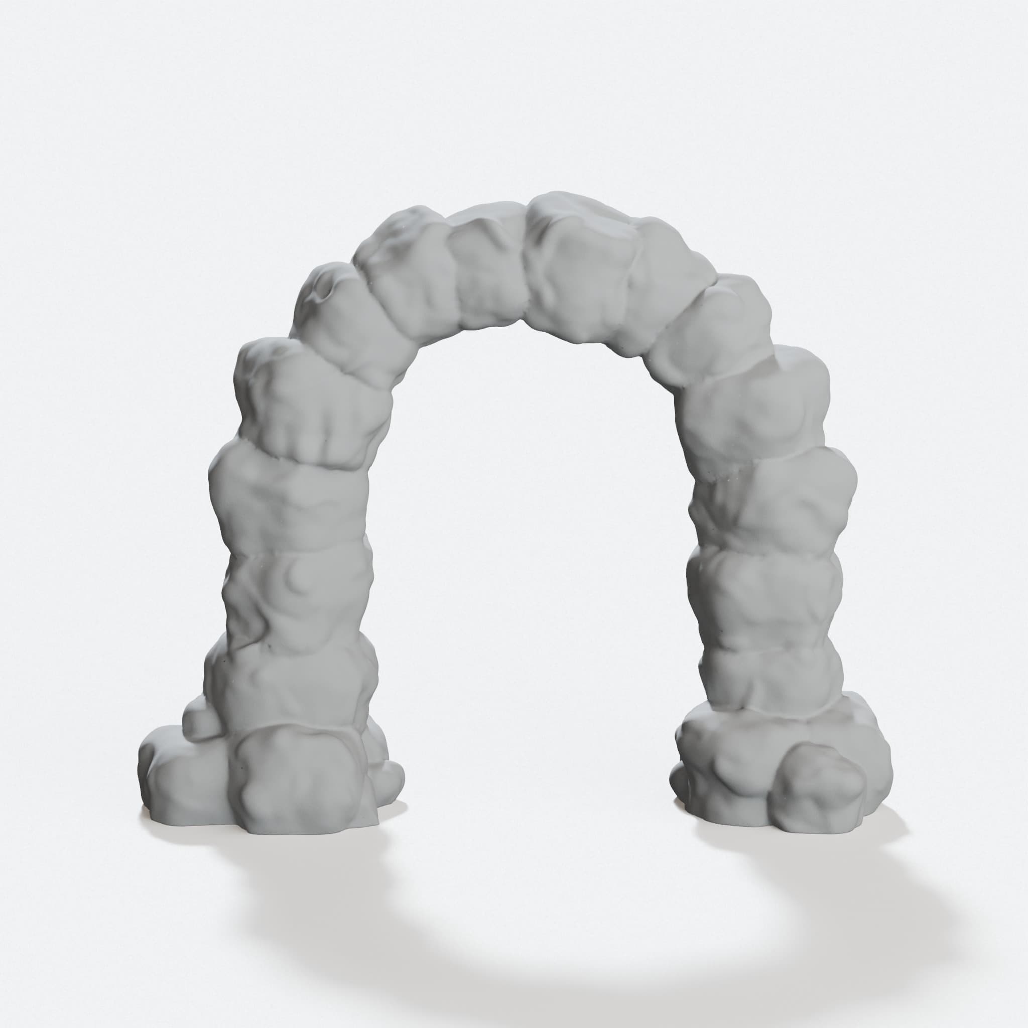 Dungeon Archway 3D Printed Toys for Tabletop RPG Games
