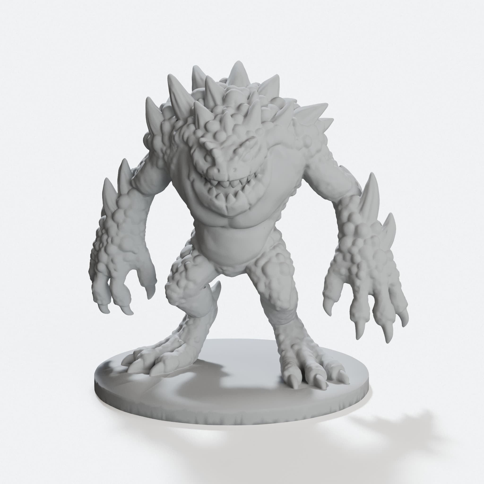 Hezrou Demon Tabletop Miniature for D&D