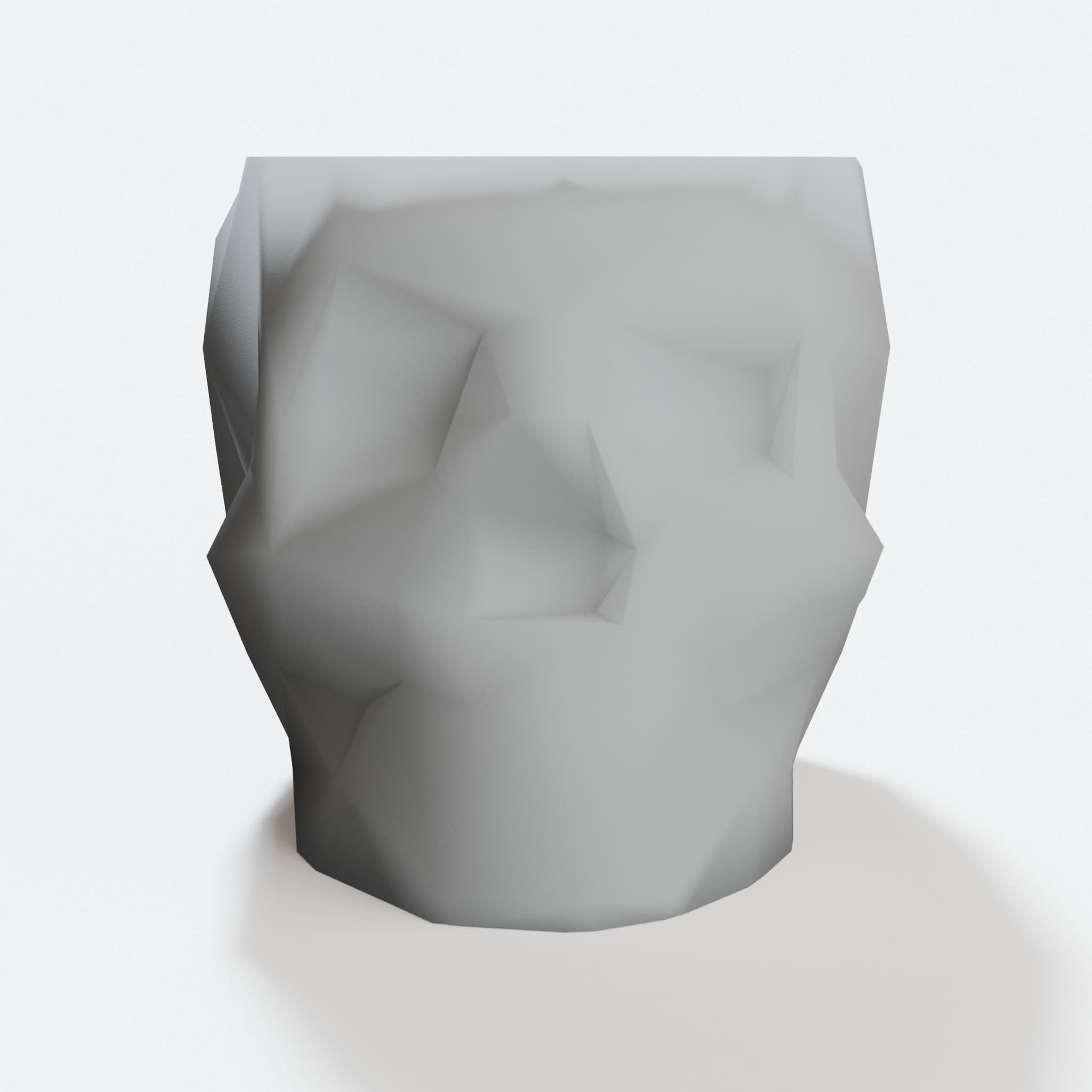 Skull Vase 3D Printed Home Decor