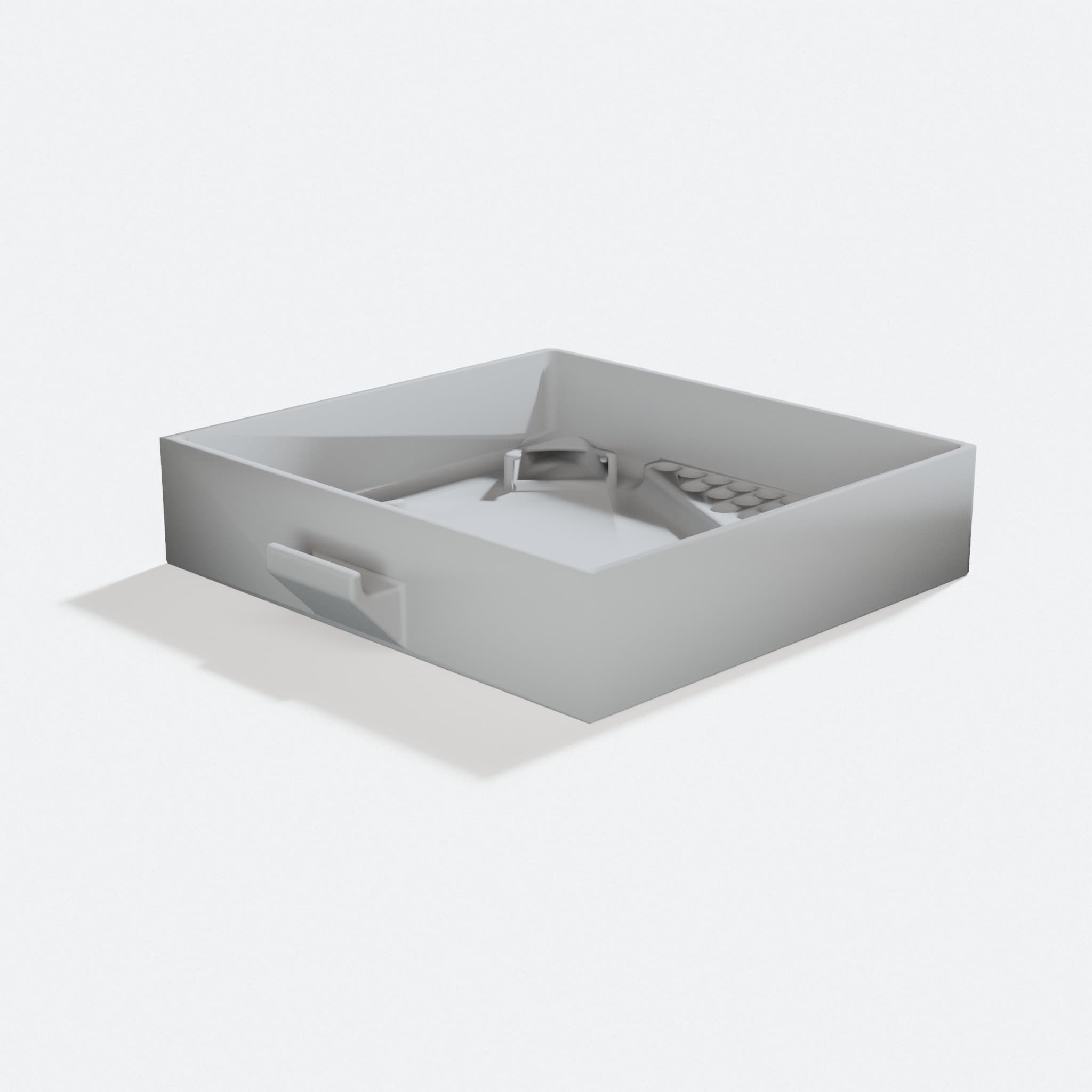 Ender 3 Double Drawer Bottom Tool Holder 3D Printed