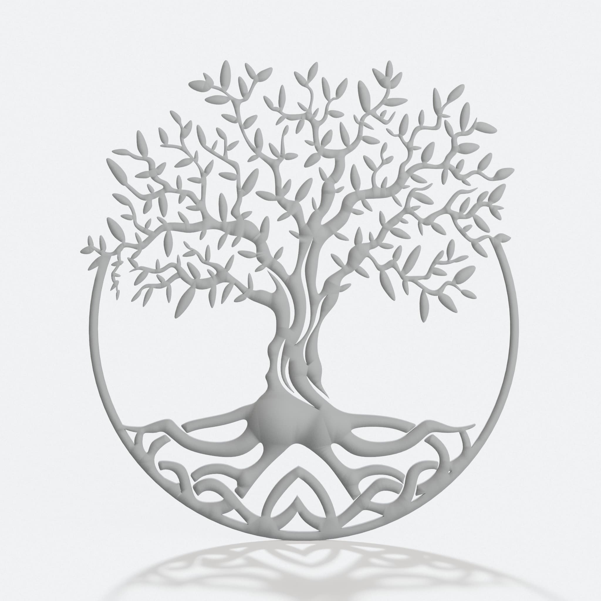 Yggdrasil Tree of Life 3D Printed Wall Panel