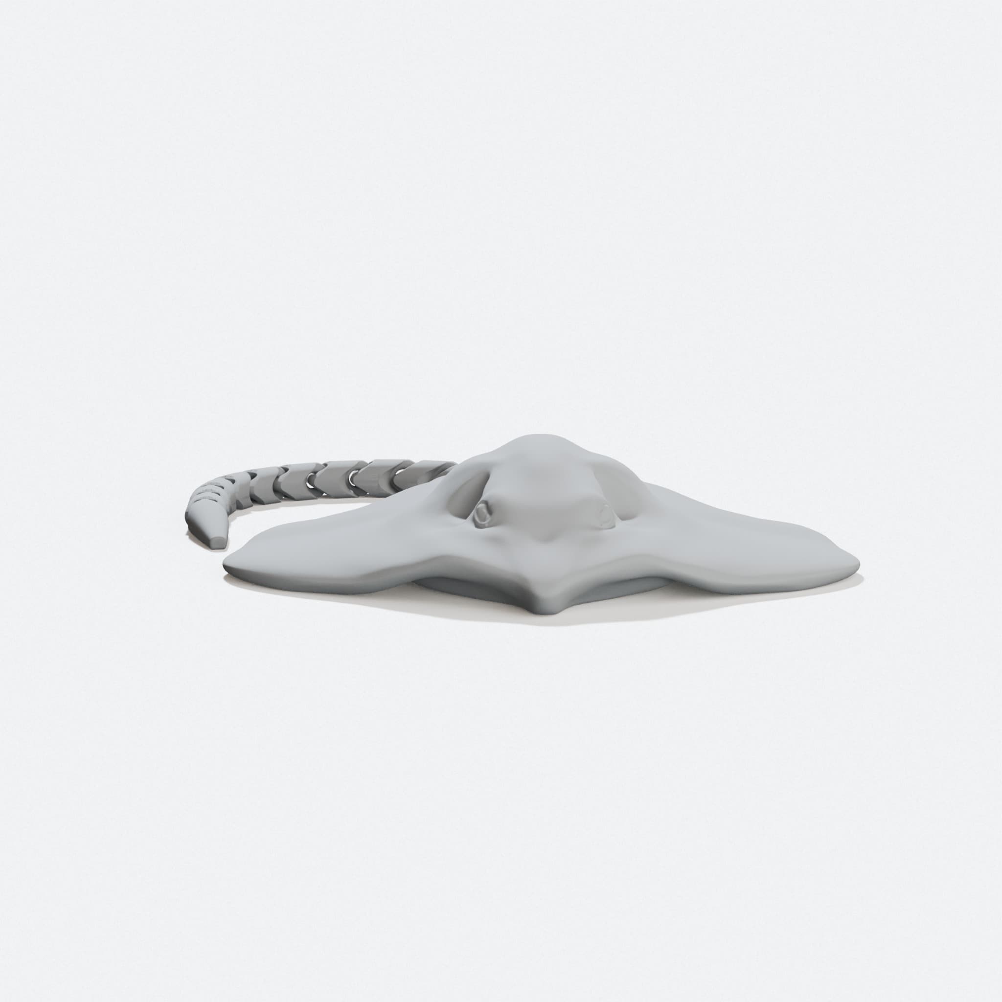 Articulated Stingray with Flexible Tail Toy