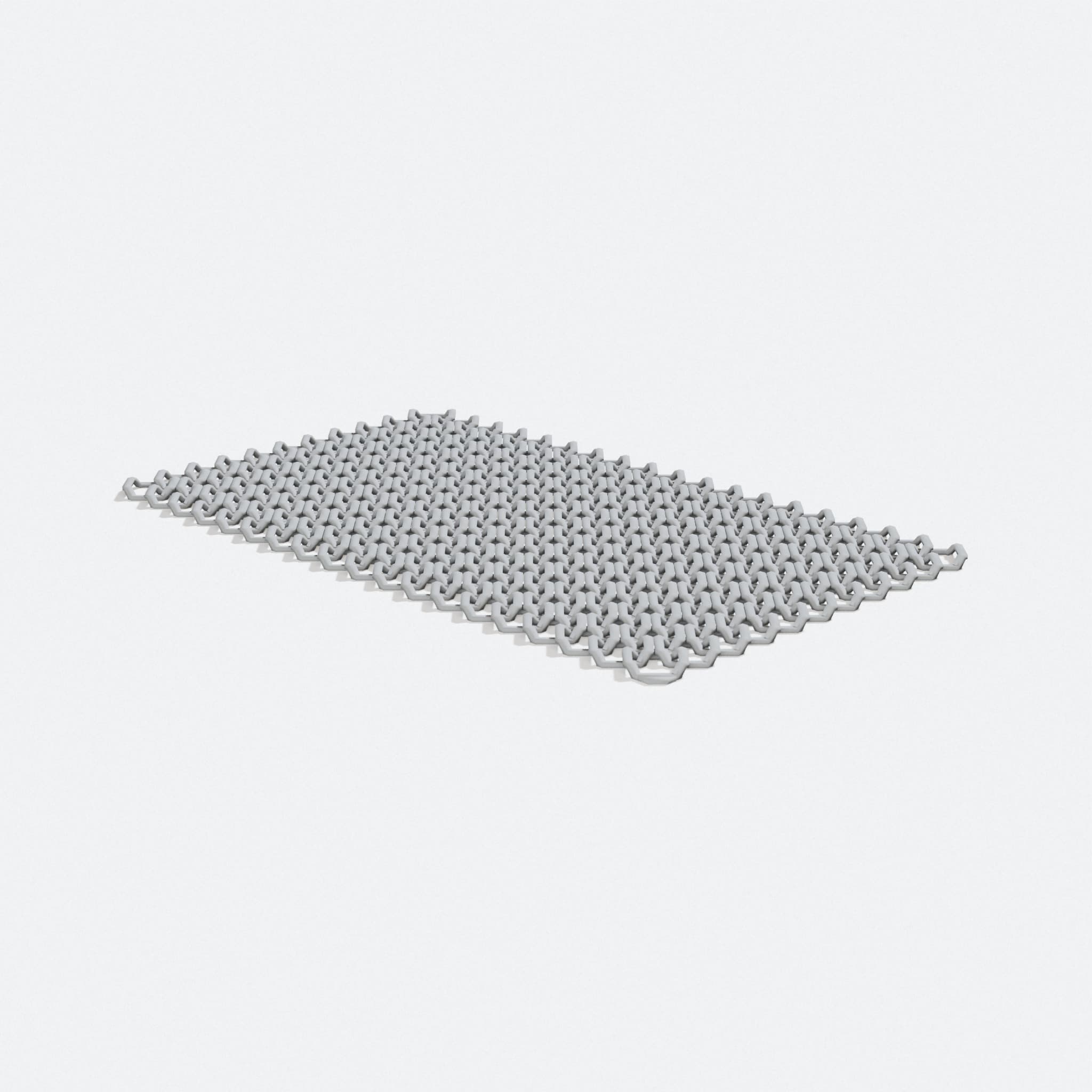 Medium Hoop Chain Mail 3D Printed Toy