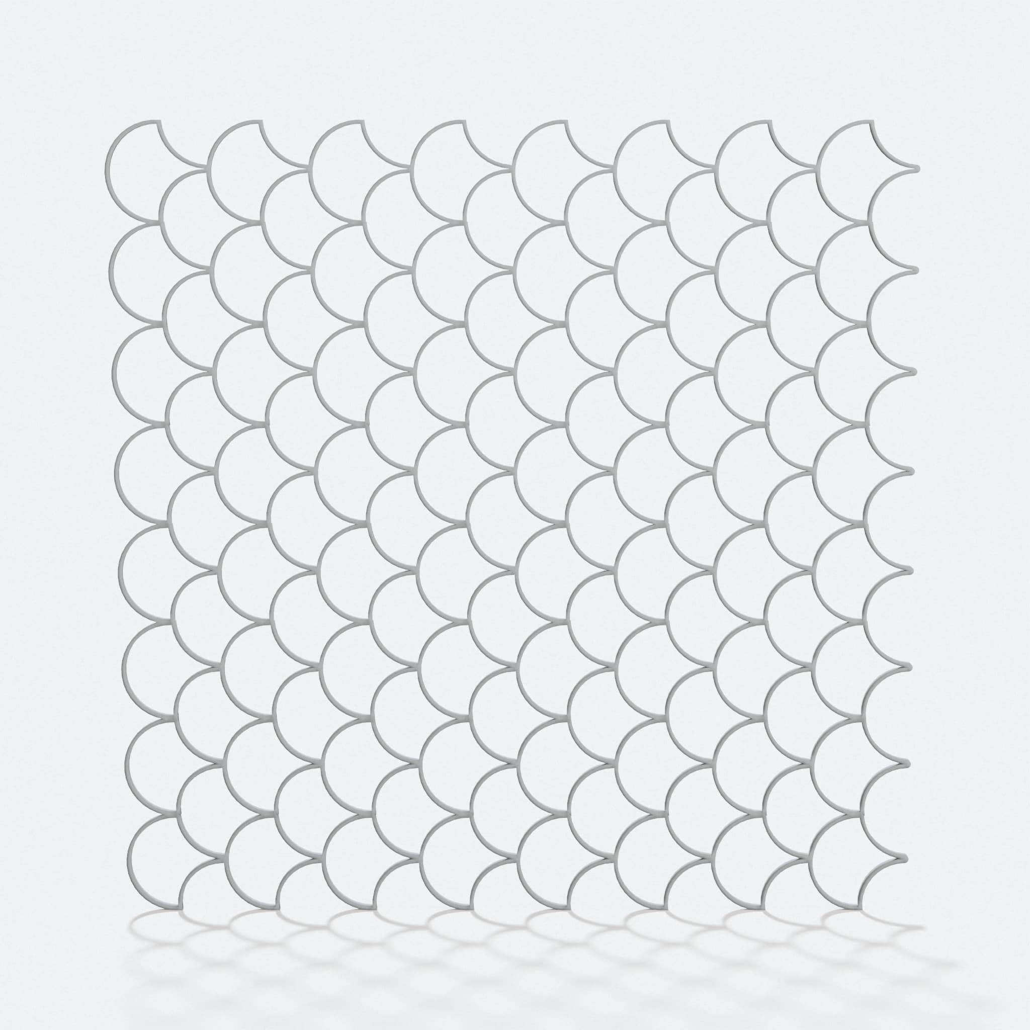 Fish Scale Stencil for Airbrush Painting