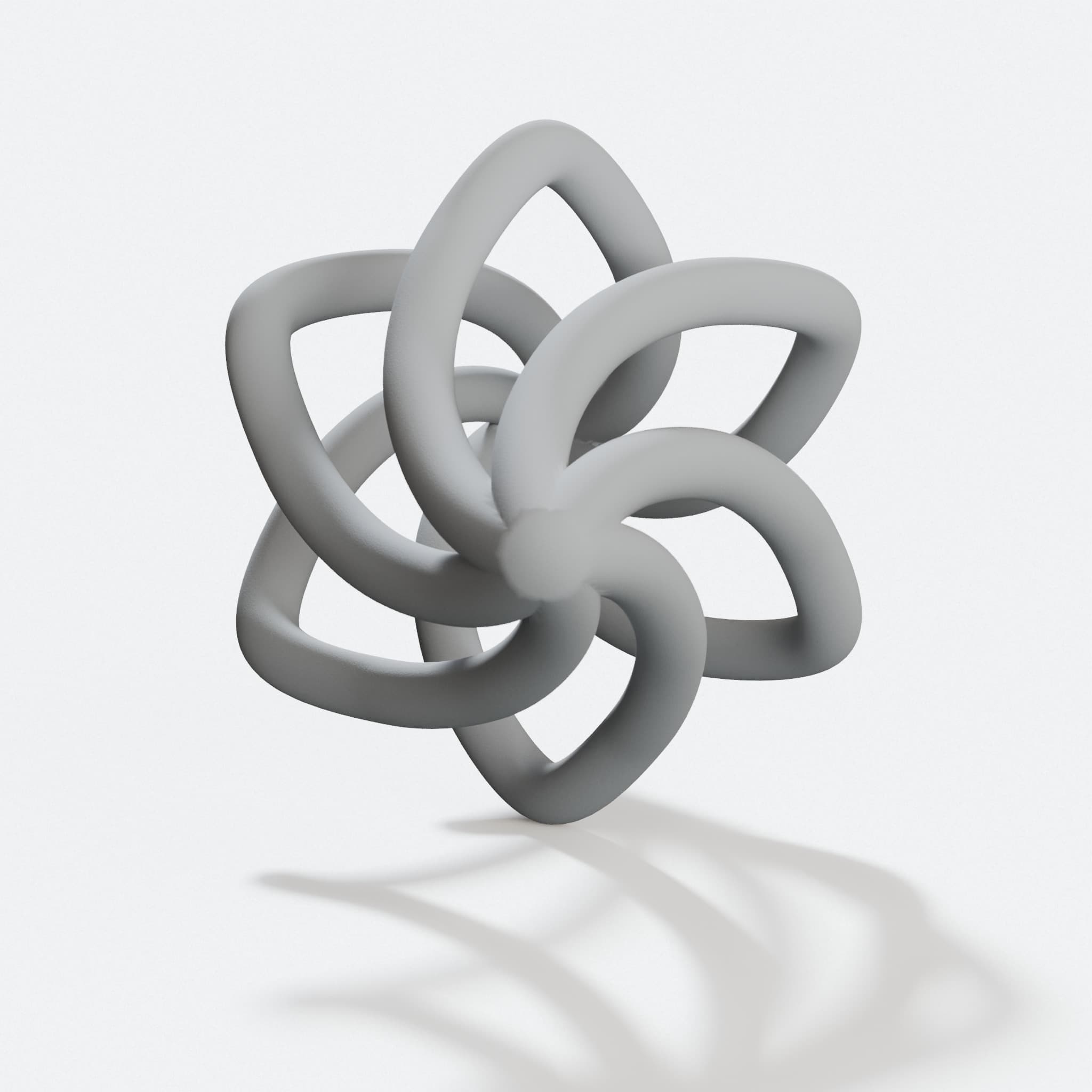 Spiral Earring 3D Printed Gift, Custom Design