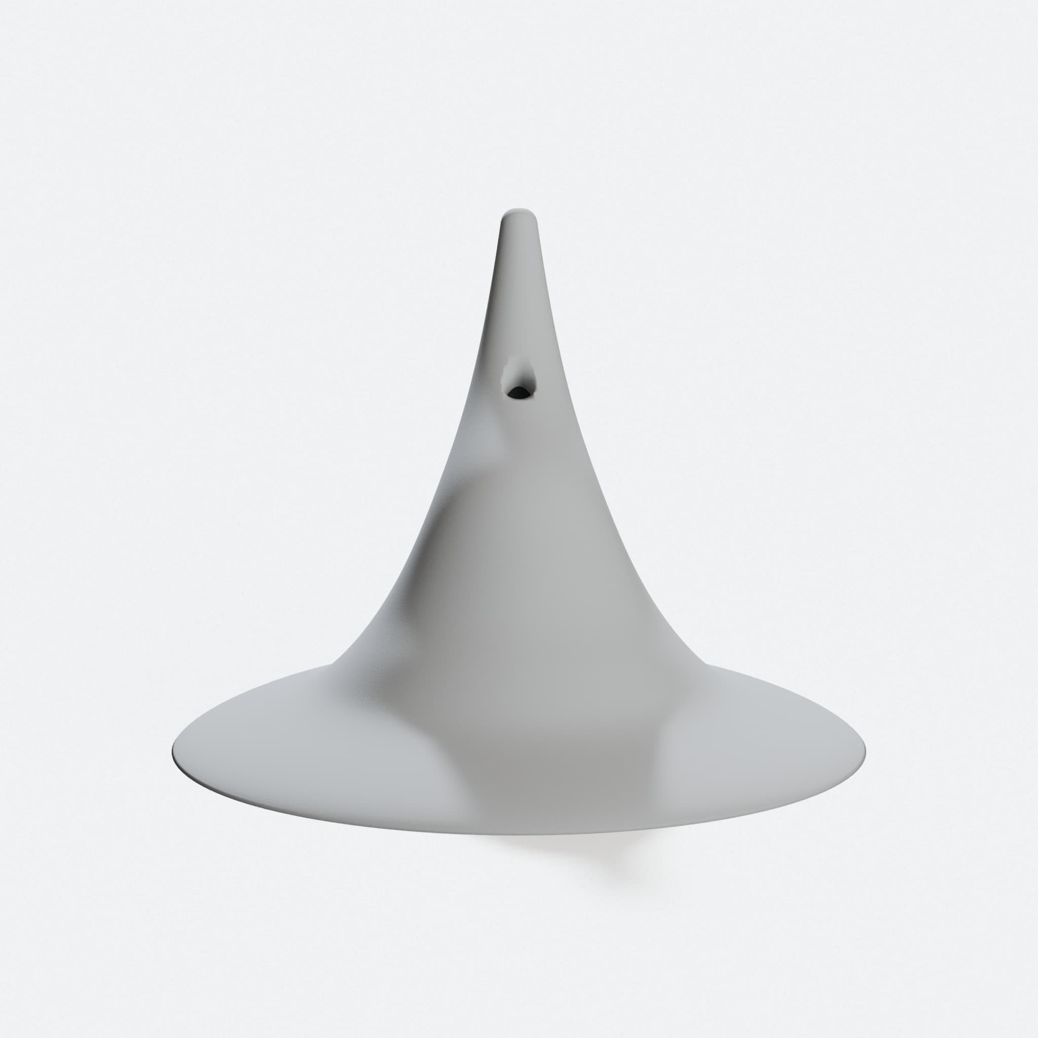 Witch Hat Earrings, 3D Printed Gifts for Halloween