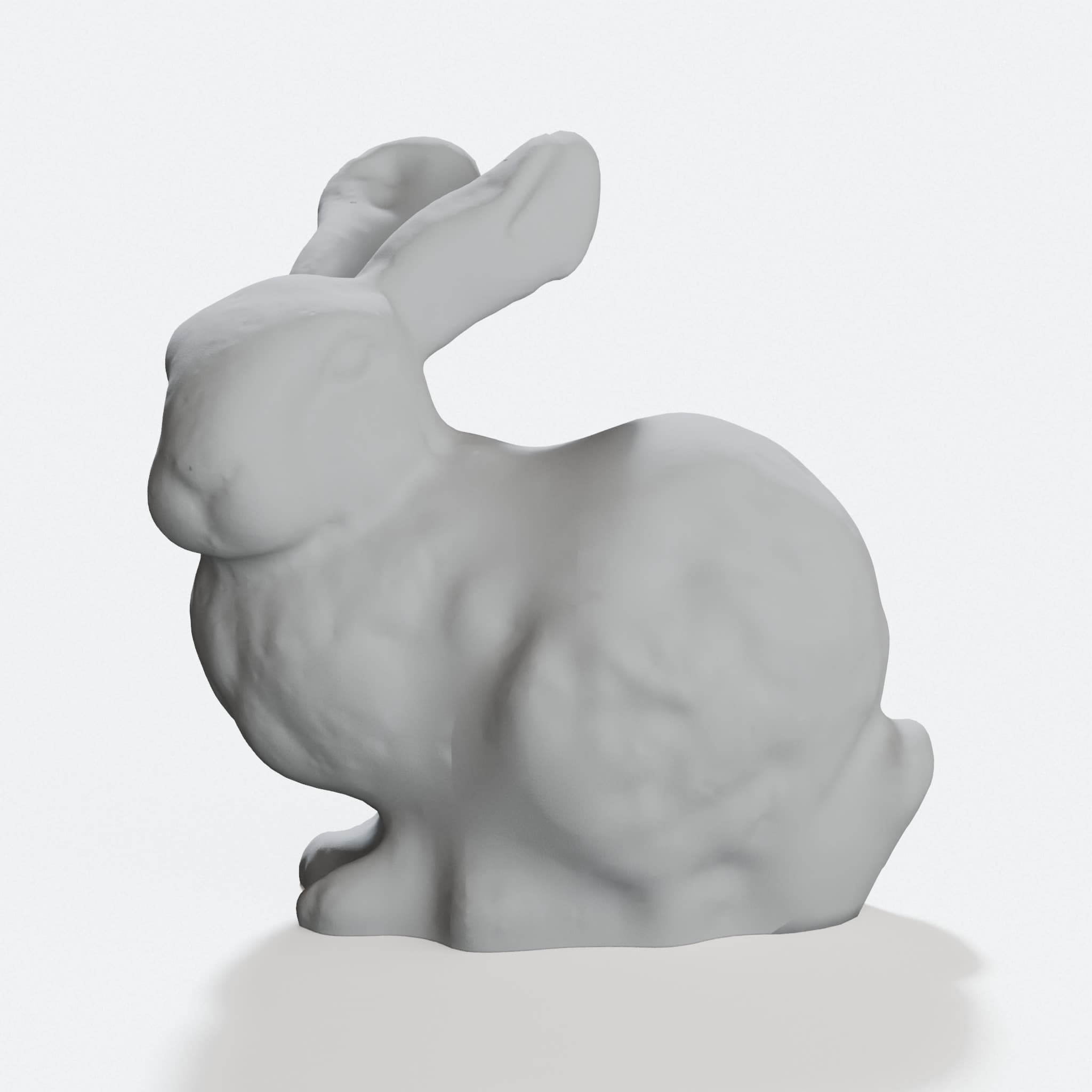 Stanford Bunny 3D Print File - Iconic Computer Graphics Model