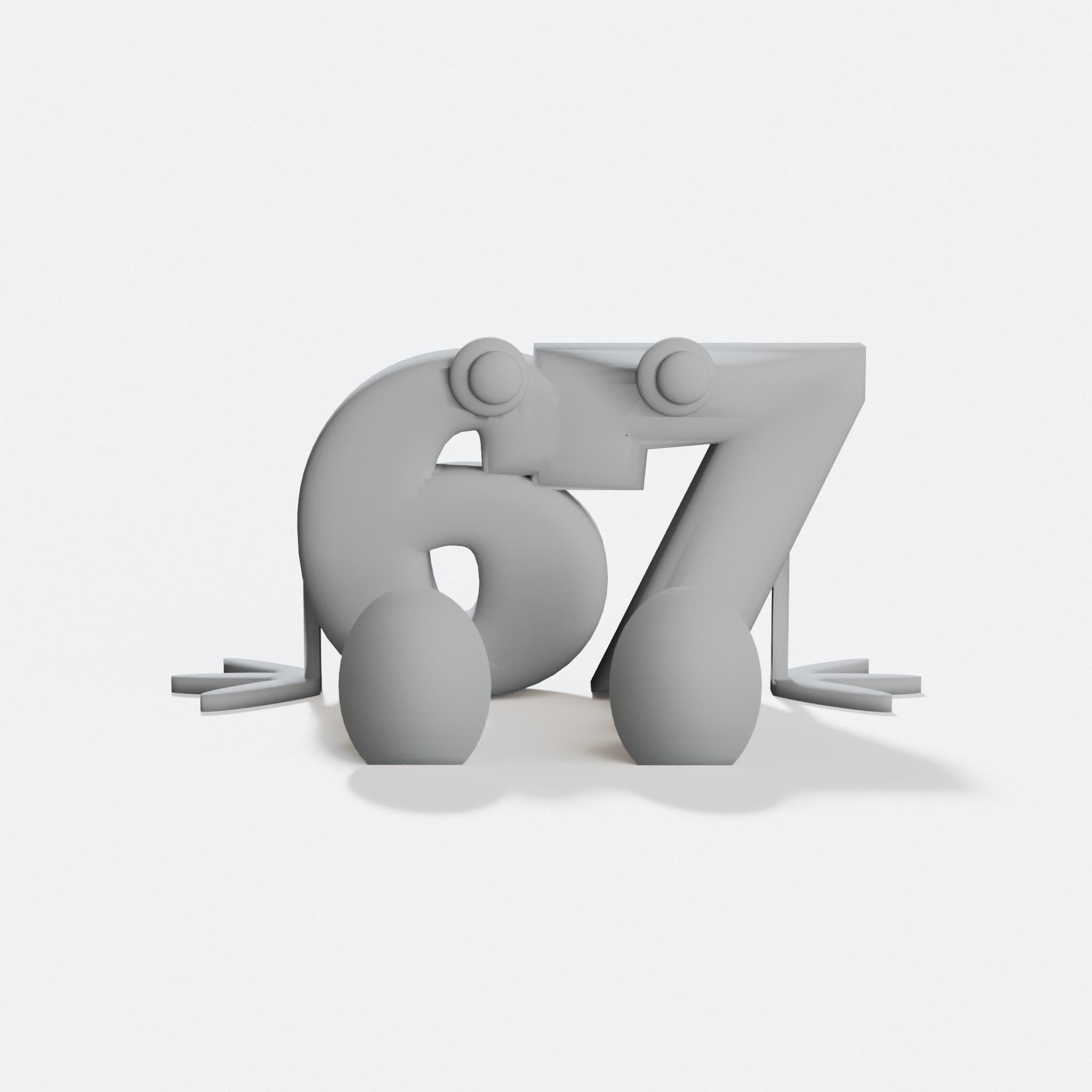 Bubble 67 Articulated Figure with Legs and Arms