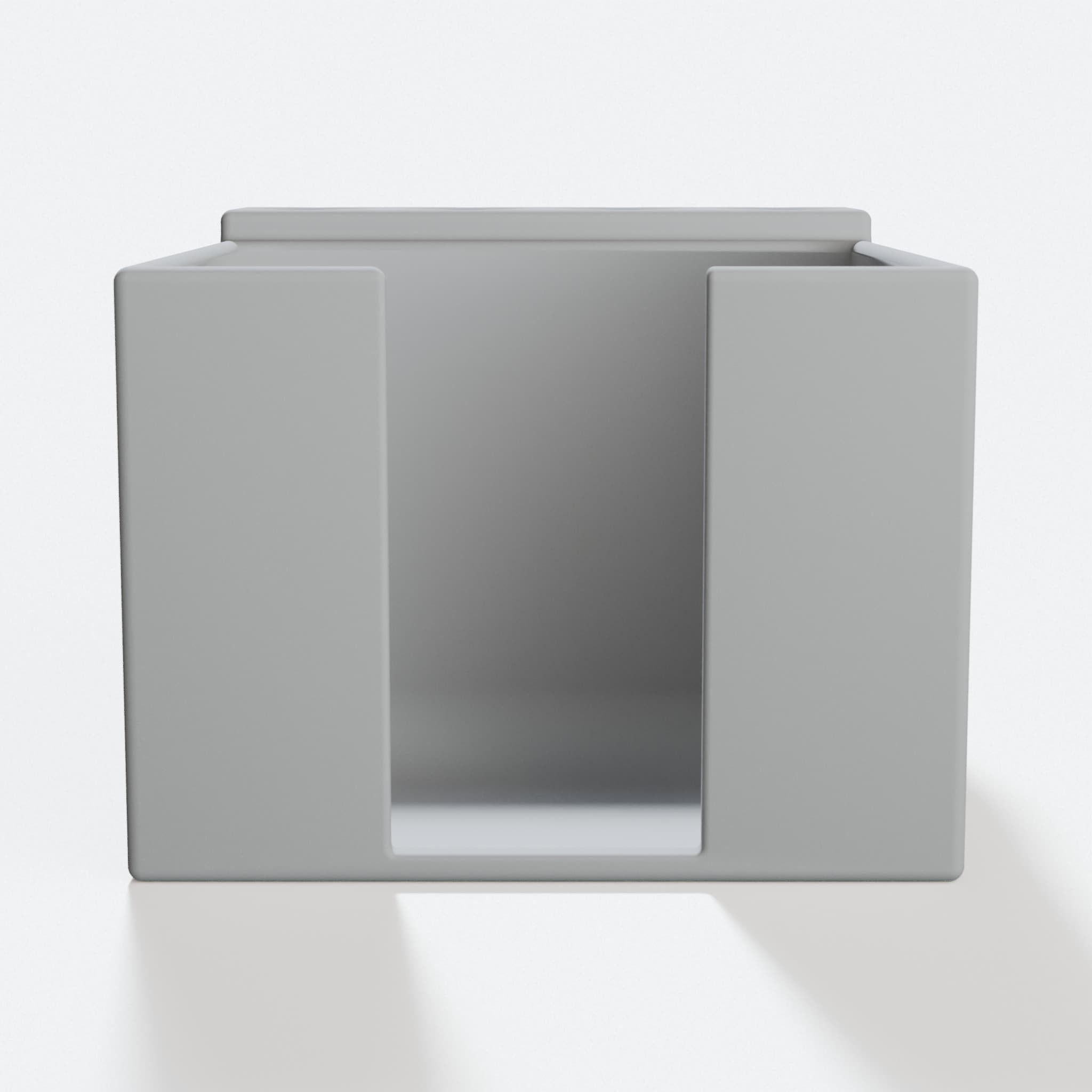 Sticky Note Box with Pen Holder for Desk