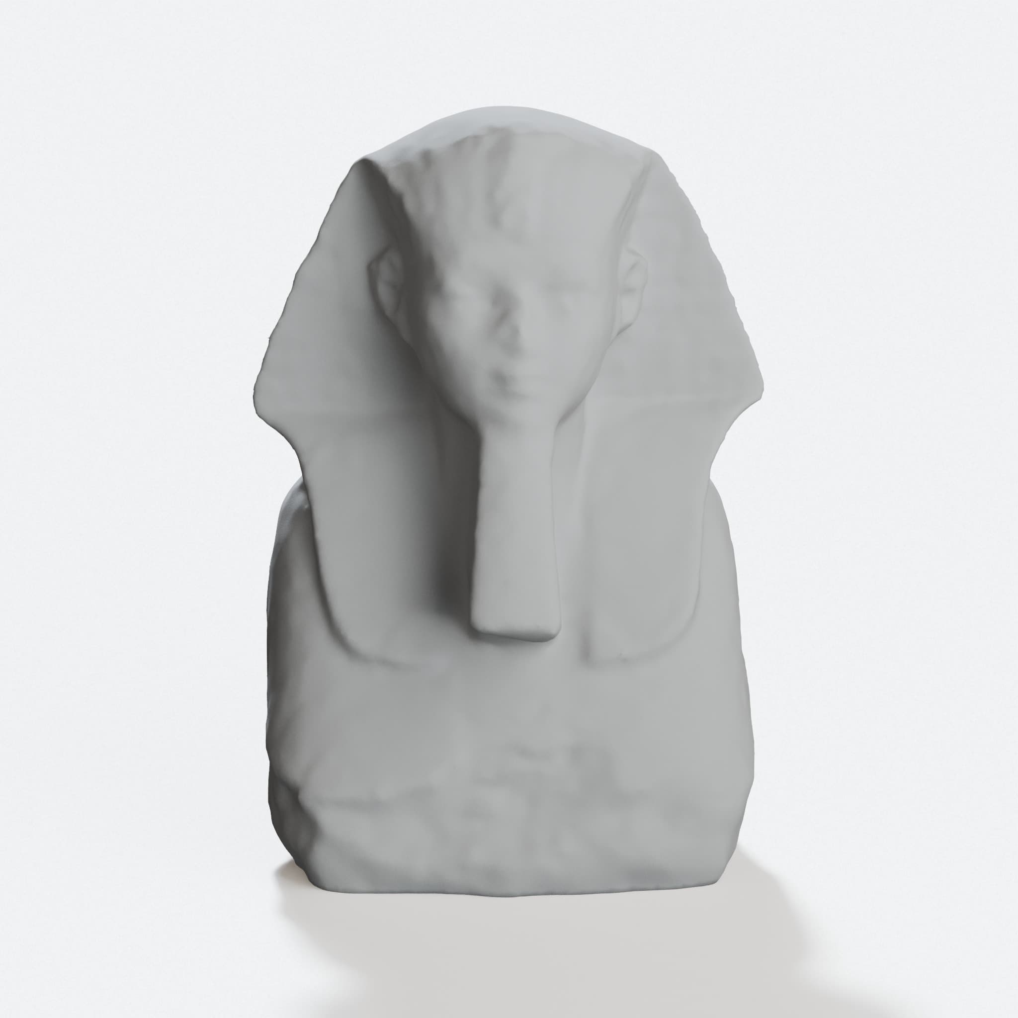 Sphinx of Hatshepsut 3D Printed Wall Art – Egyptian Sculpture