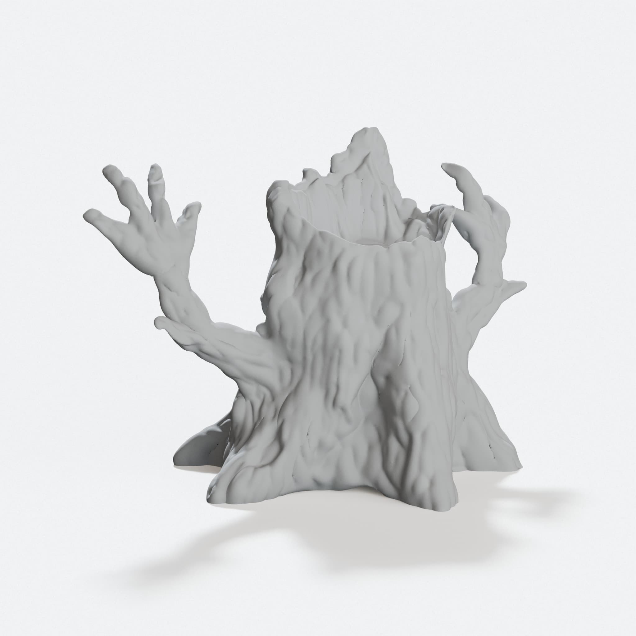 Halloween Creepy Tree 3D Printed Ornament