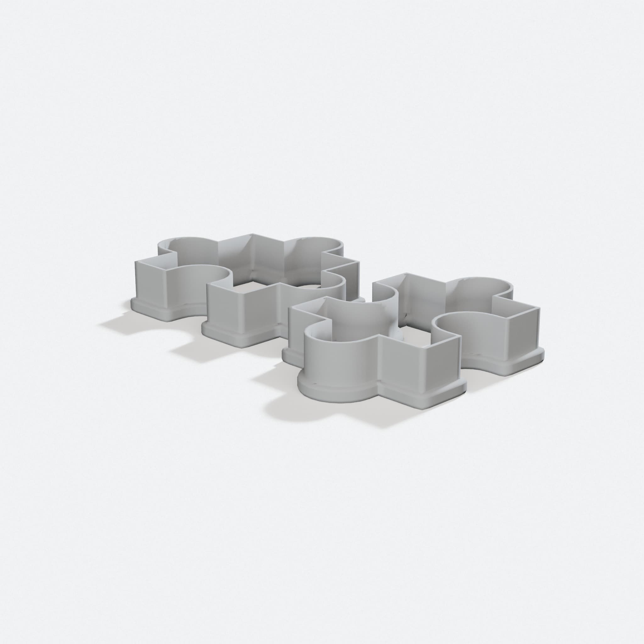 Puzzle Cookie Cutter 3D Printed Kitchen Tool