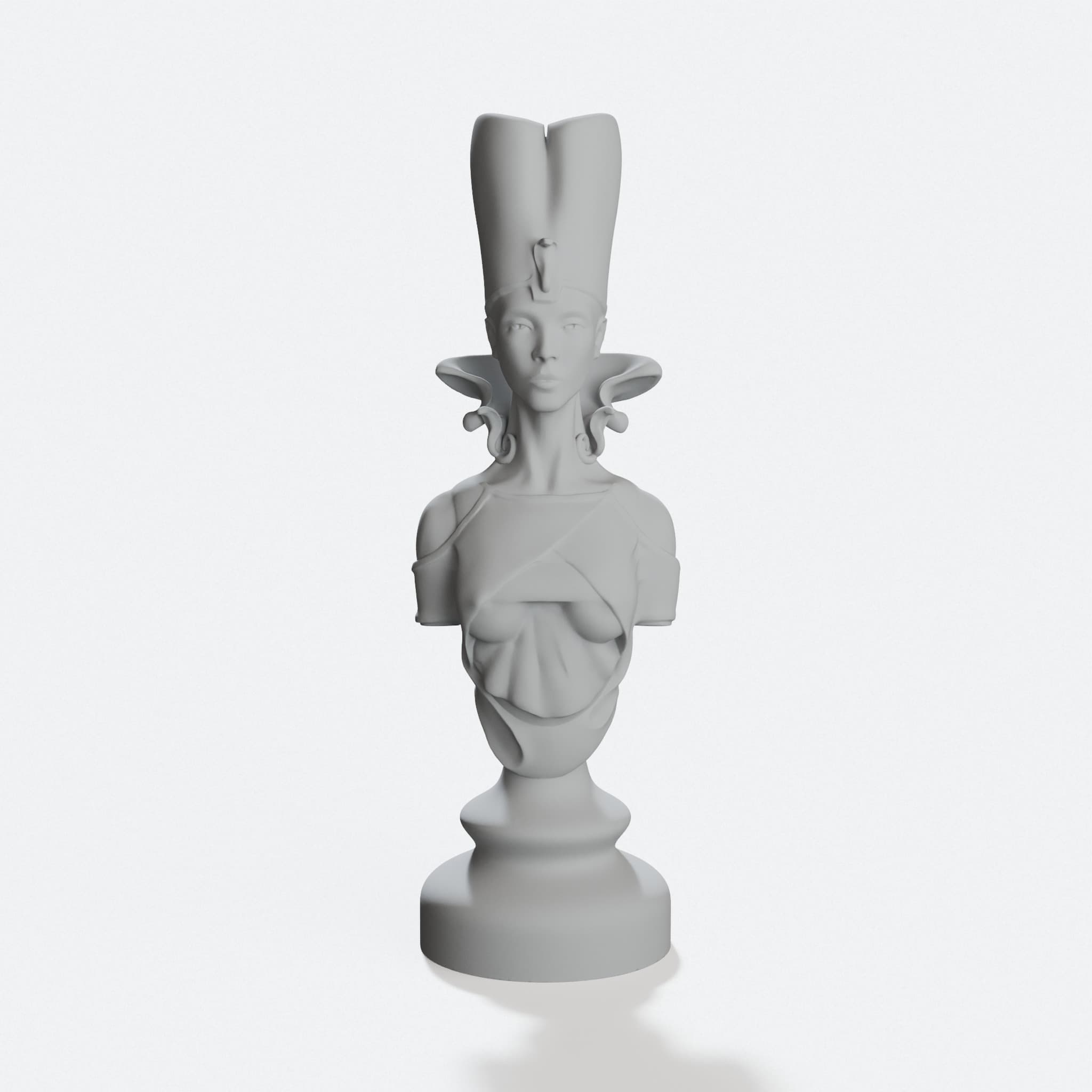 Compatible with Prusa Egyptian Princess Chess Bust