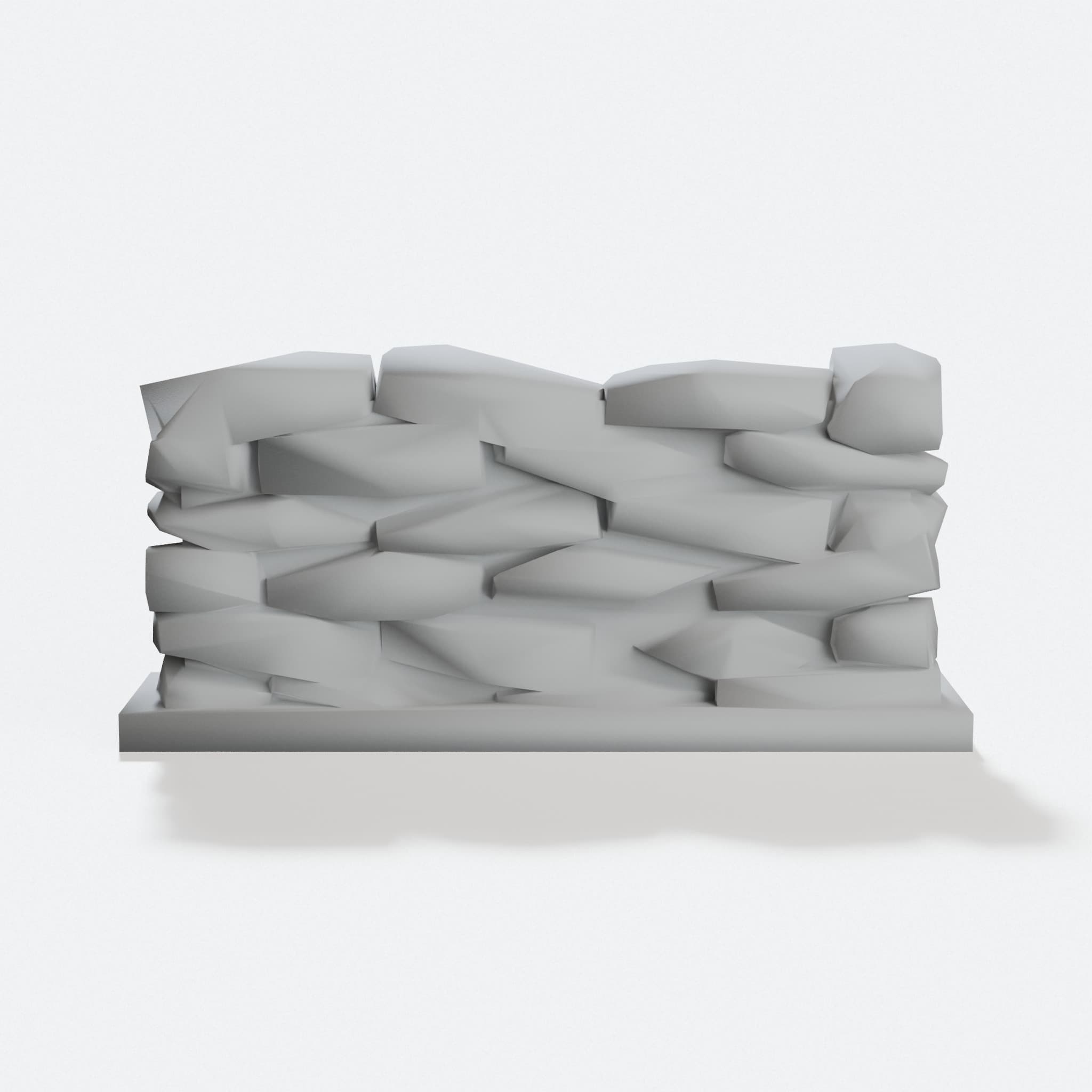 Customizable Stone Wall for Tabletop Gaming