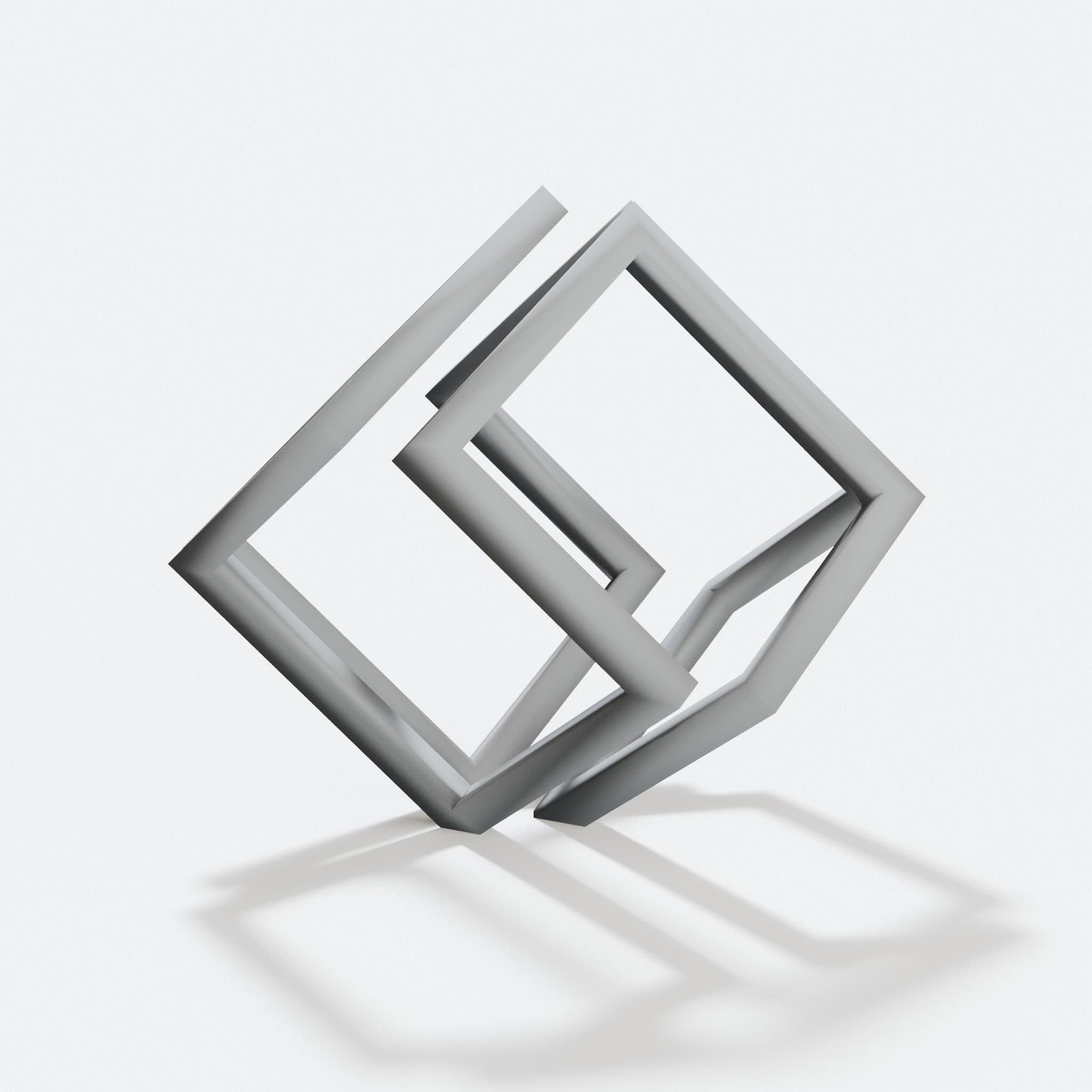 Impossible Cube 3D Printed Toy: No Supports Needed