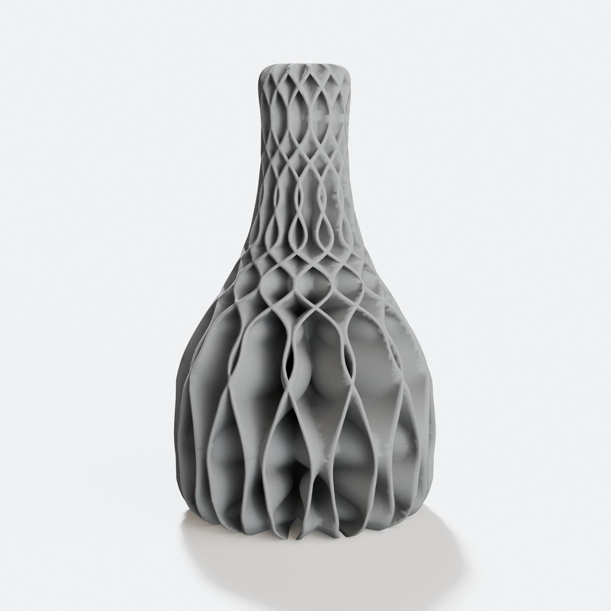 Twisted Vase 3D Printed Home Decor