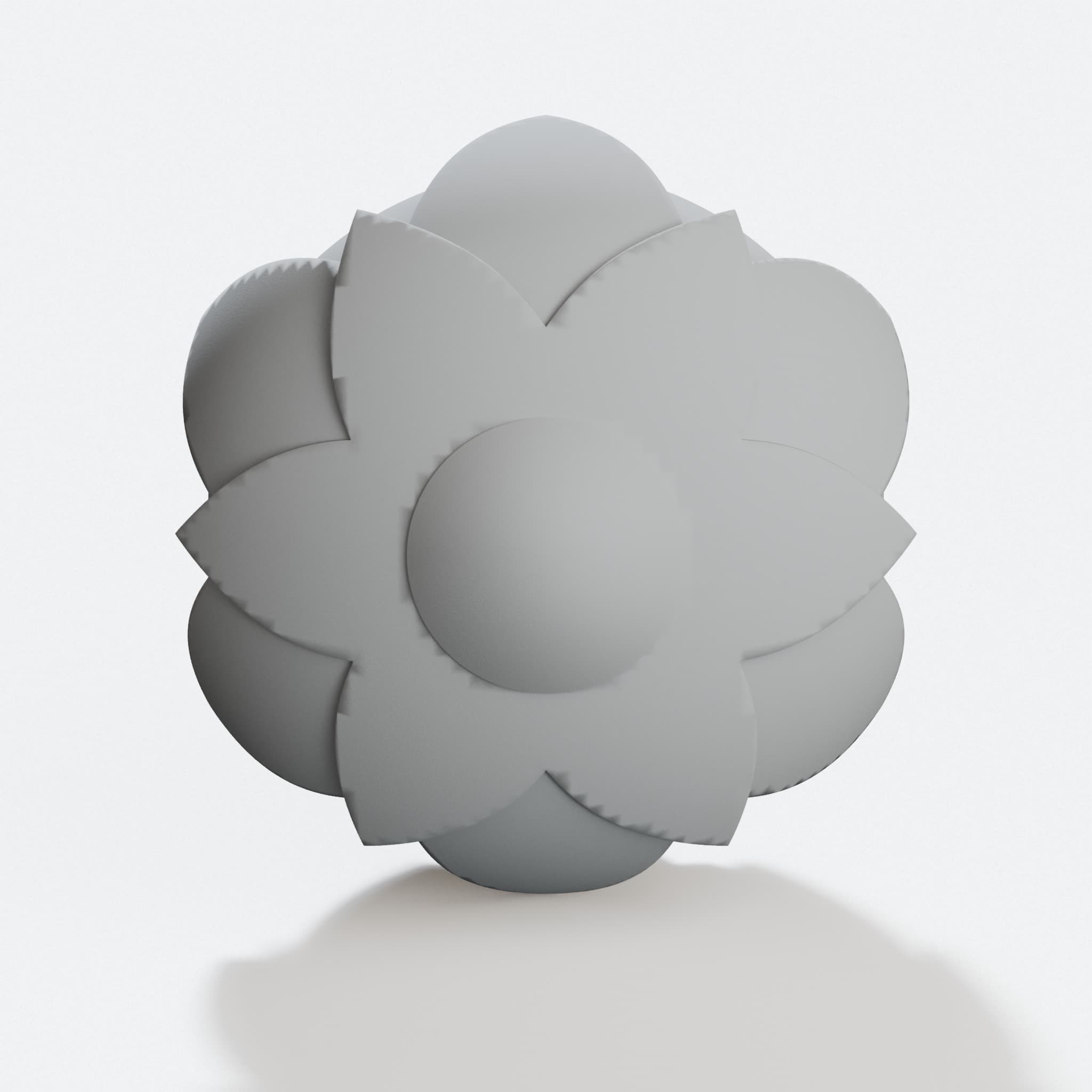 Tea Light Holder Flower, 3D Printed Home Decor
