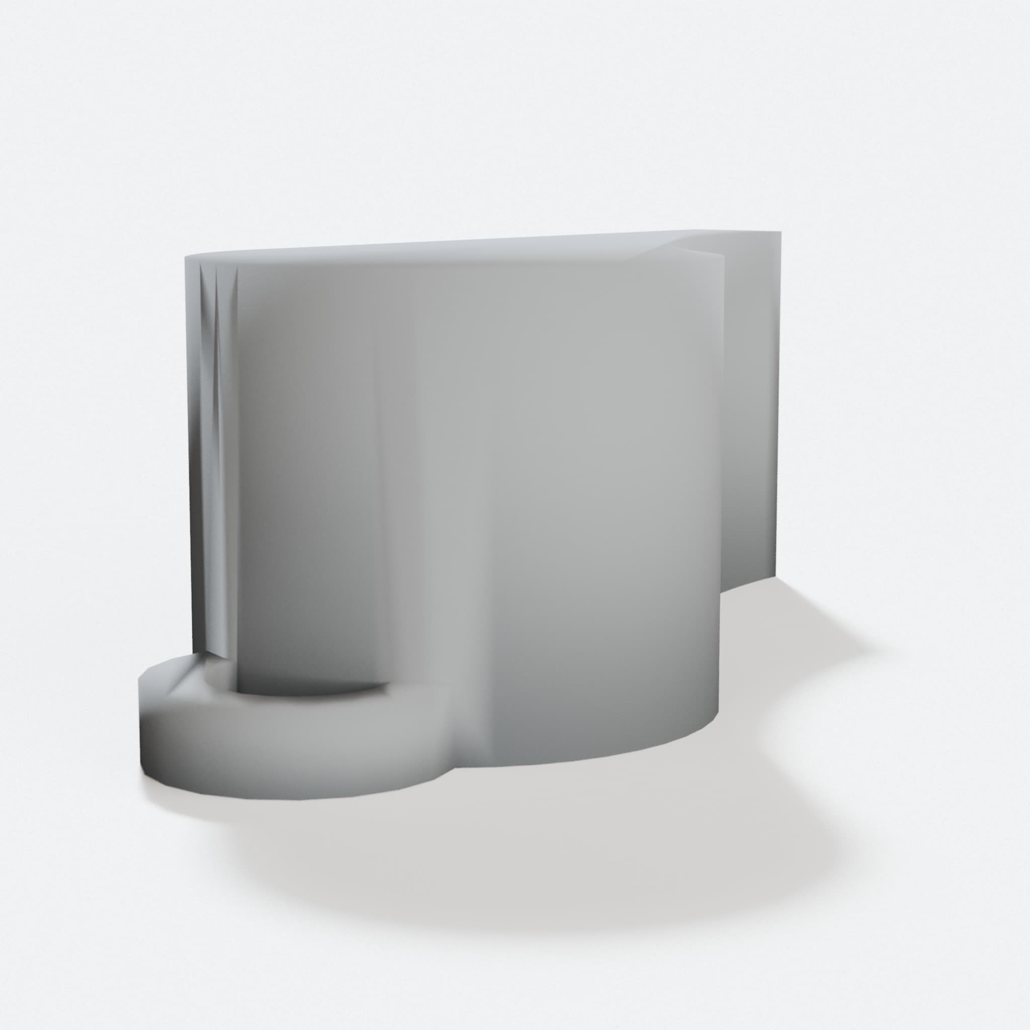 3D Printed Whistle Toy, Small Referee Design