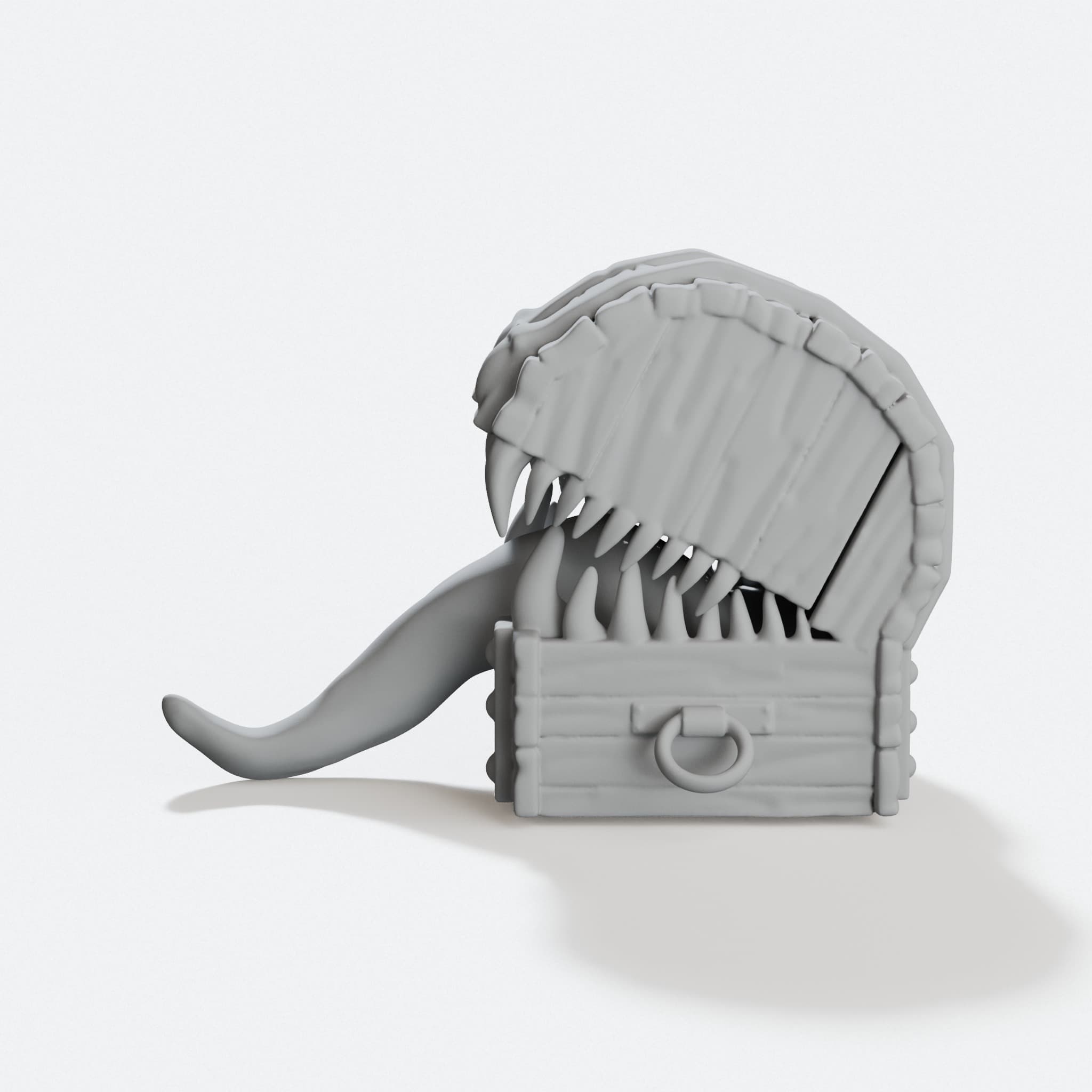 Mimic Chest 3D Printed Toy for DnD Games