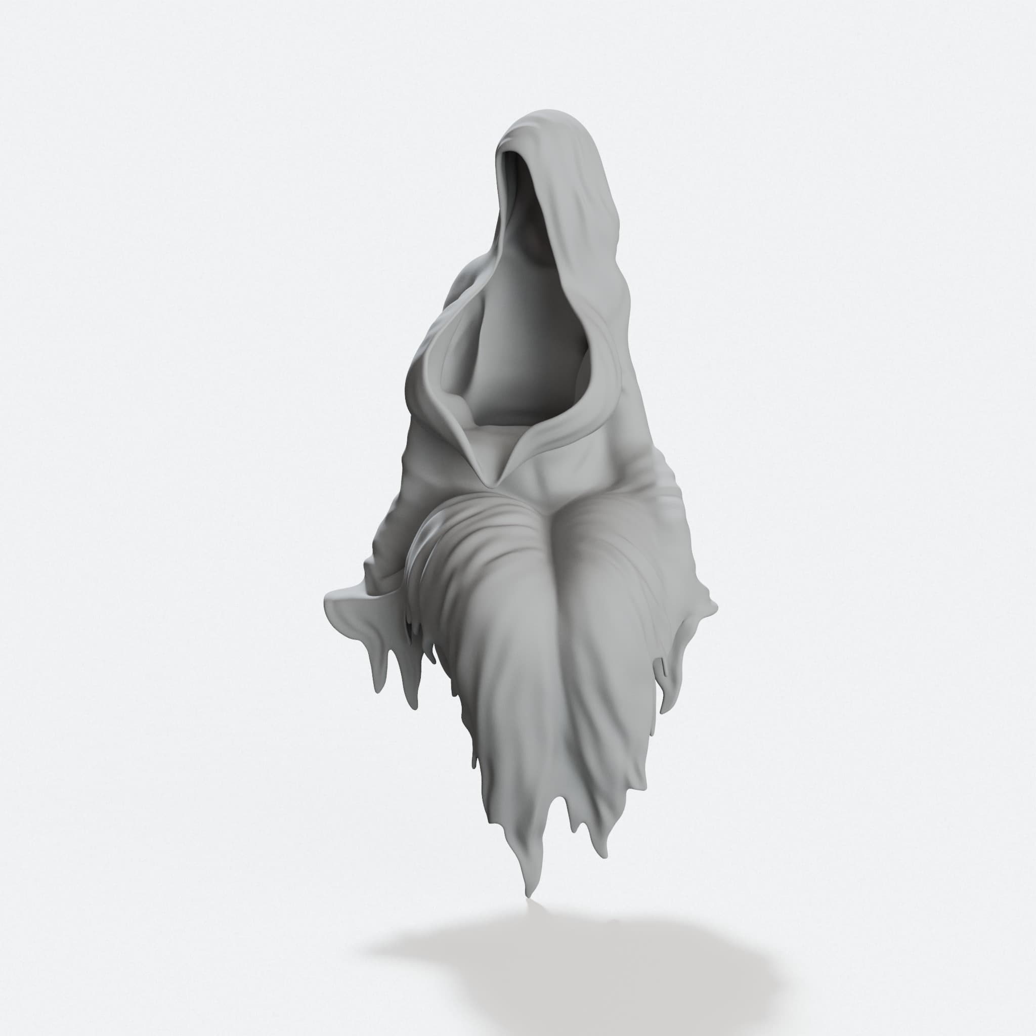 Ghost Has Booba 3D Printed Toy Figure