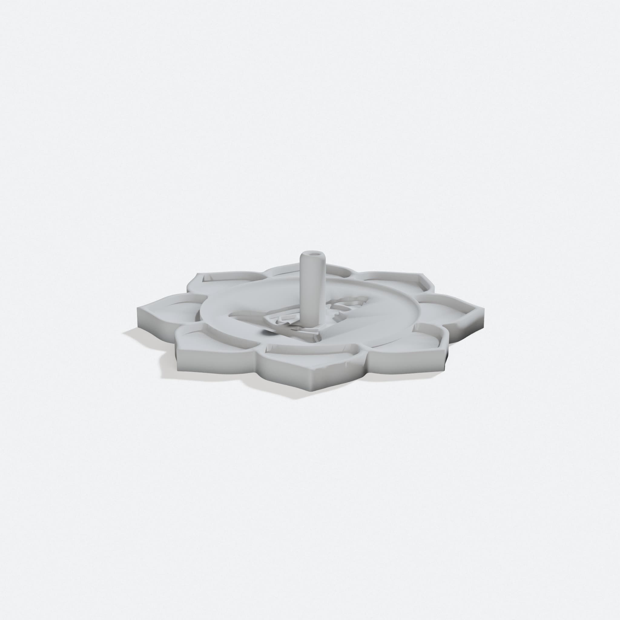 Lotus Flower 3D Printed Incense Holder