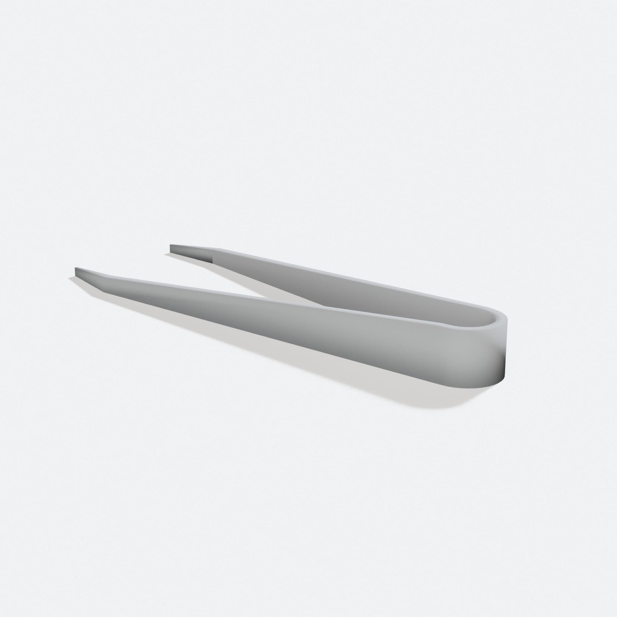 3D-Printed Filament Tweezers for Nozzle Cleaning