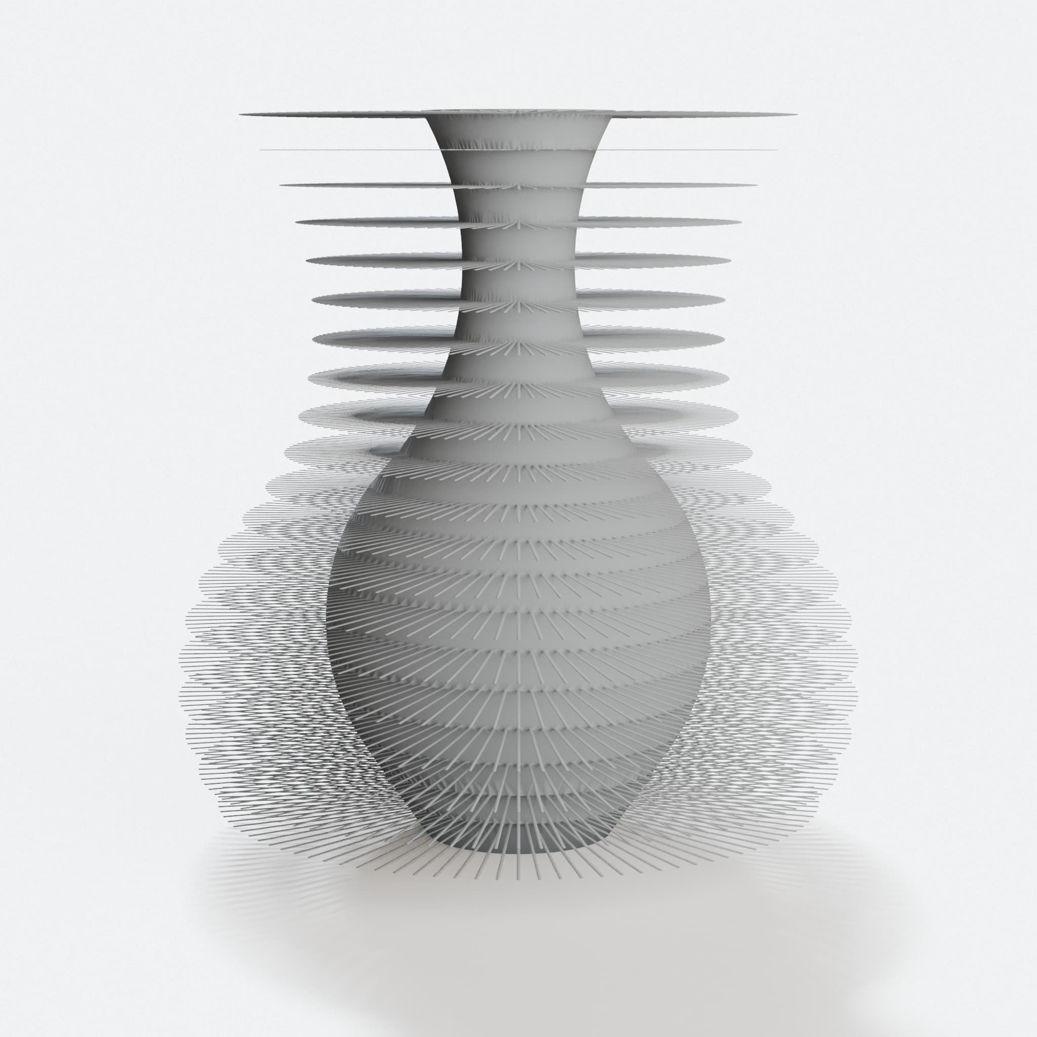 The Furry Vase: 3D Printed Home Decor