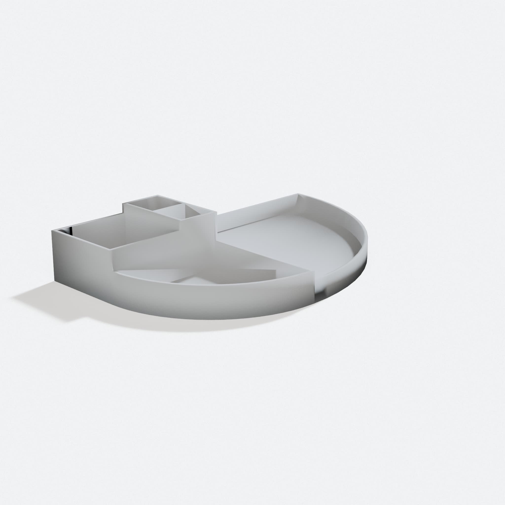 Fibonacci Office Organizer – 3D Printed Desk Accessory