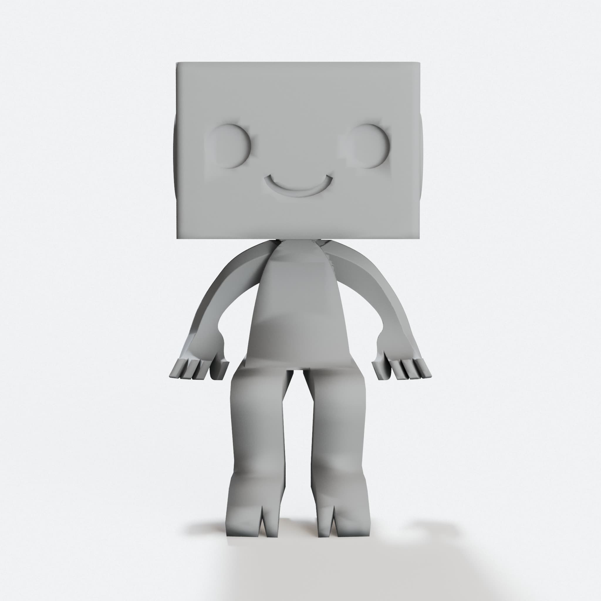 3D Printed Robot Planter for Your Desk or Shelf