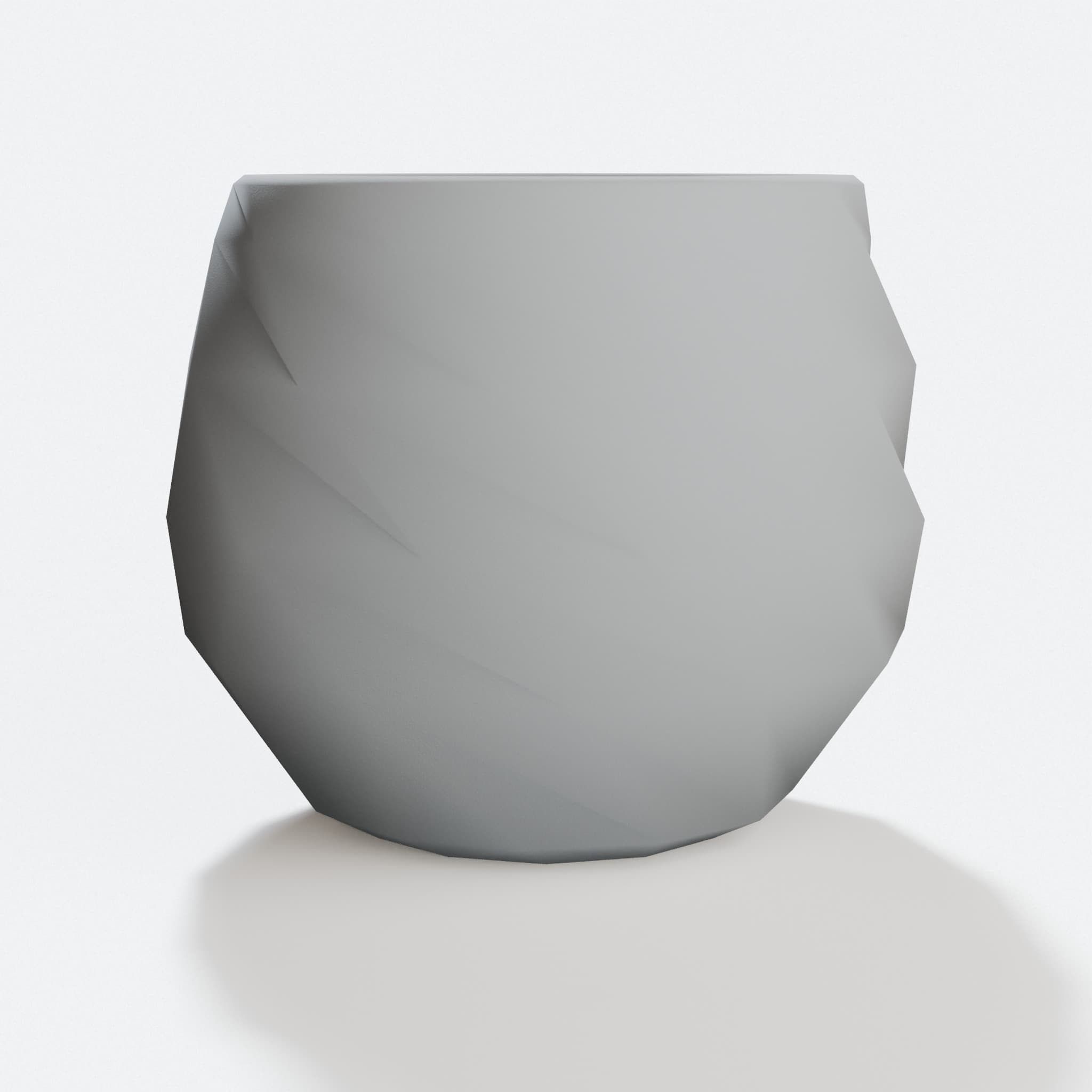 PolyCup – Geometric 3D Printed Home Decor Candle & Planter